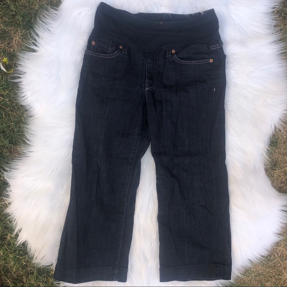 Maternity 7 for all mankind Capris